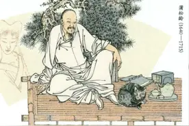 蒲松龄巧对妙联图片