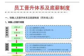 员工晋升晋级（制度+方案+表格）图片