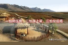 常言道：“一怕树压房，二怕床上梁，三怕坟后疮”，是什么意思？图片