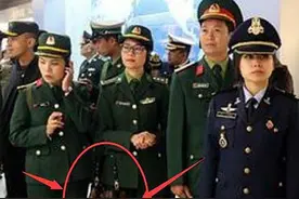 让人迷惑的越南军队：女军官高调背LV包，被拍到还一脸嚣张图片