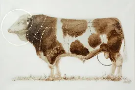艺术家坚持用大便画画10年，作品含粪量极高，味道直冲天灵盖图片