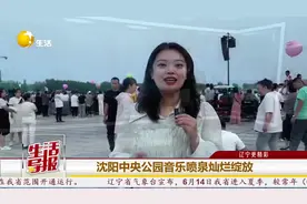 辽宁更精彩｜沈阳中央公园音乐喷泉，高温天给你“凉快”！图片