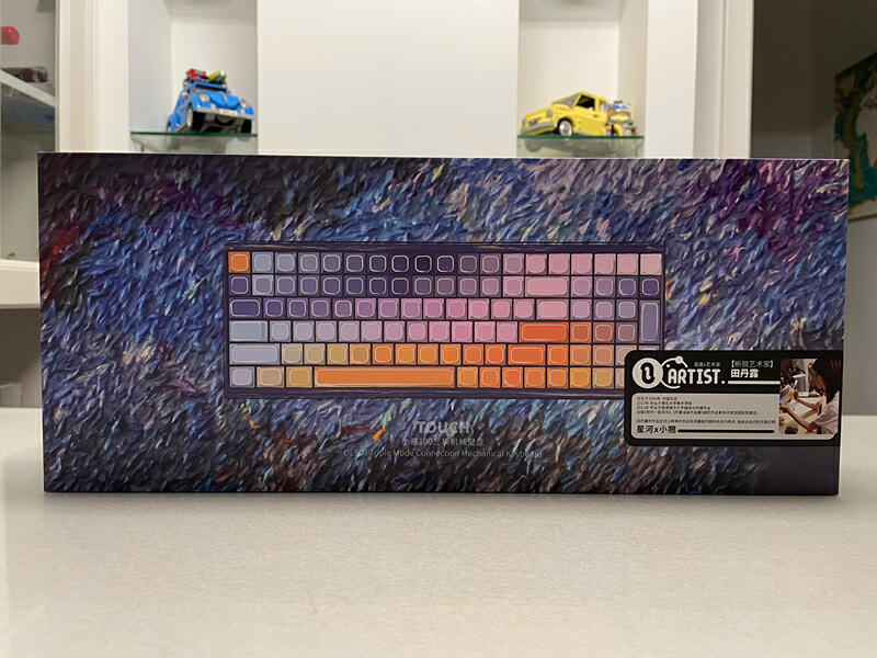 键盘艺术巧联名，氛围俘获你的心，洛斐星河小翘100机械键盘体验
