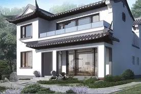 建在农村老家的苏式别墅，7室3厅2露台，尽享高端生活图片