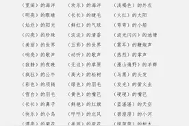 一年级语文下册「词语积累大全」，平时多积累，成绩不会差图片