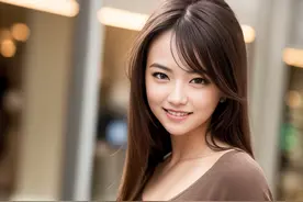 AI生成的商场各色时尚美女照片，颜值靓丽，AI时代早已把你抛弃图片