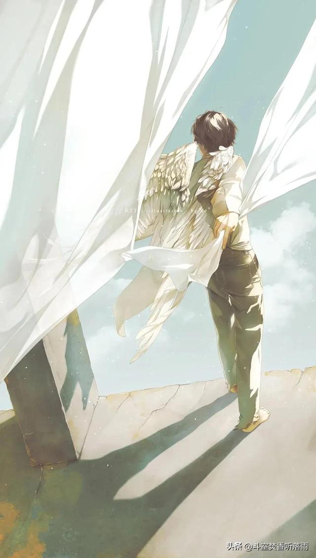 每个人都会有讨厌自己的时候 治愈系情感美文插画句子
