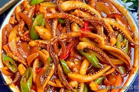教你10种家常鱿鱼的做法，脆嫩鲜香简单易学，开胃下饭又解馋图片
