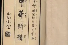 ​中华新韵（十八韵部）：民国用韵创新之作，诗词作者必读之书图片