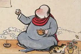 左边是酒、右边是茶，半梦半醒半浮生图片