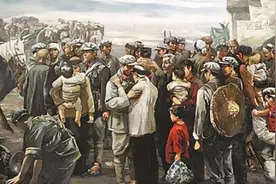 开国中将回乡，见母亲沿街乞讨，跪下说：娘啊，儿不孝，回来晚了图片