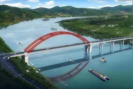 南部县盘龙嘉陵江大桥建设最新情况图片