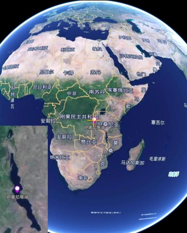 坦噶尼喀湖——天下第二深湖,非洲第二大湖,天下最长湖