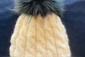 自己动手织一顶不花钱还漂亮的帽子图片