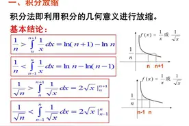 数列不等式与函数不等式——如何放缩才能一步到位图片