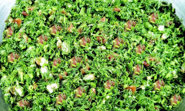 茴香陷饺子怎么调（拌茴香馅）