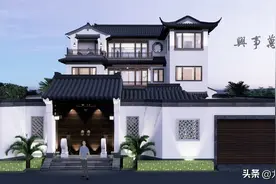 乡村自建房，一栋让人在乡下待得牢的院宅图片