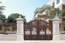 关于别墅围墙庭院大门应该怎么选择的知识，你了解吗？图片