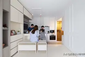 第一次见香港45㎡房子，居然有4房，全屋都是收纳柜，忍不住晒晒图片