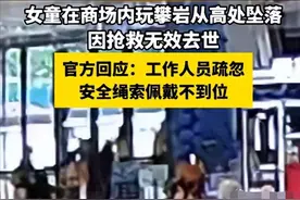 女童玩攀岩坠落后续：已死亡！知情人：7岁，开颅了，局长曝原因图片