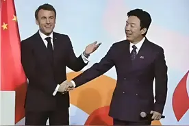 能够接待法国总统马克龙，演员黄渤到底凭什么？图片