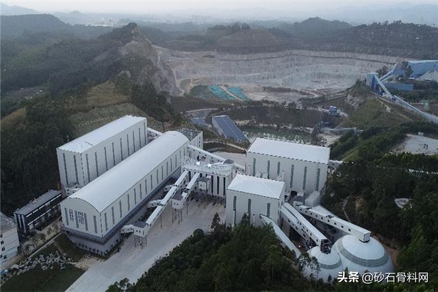 时产100吨的砂石生产线