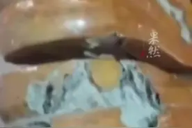 6000元买的实木沙发溃烂，发现竟是水泥做的图片