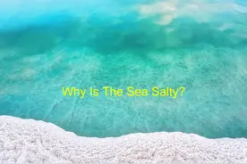 都知道海水是咸的，为什么是咸的，你知道吗？图片