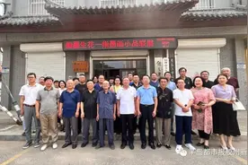 指墨生花——胶州指墨画小品联展开幕图片