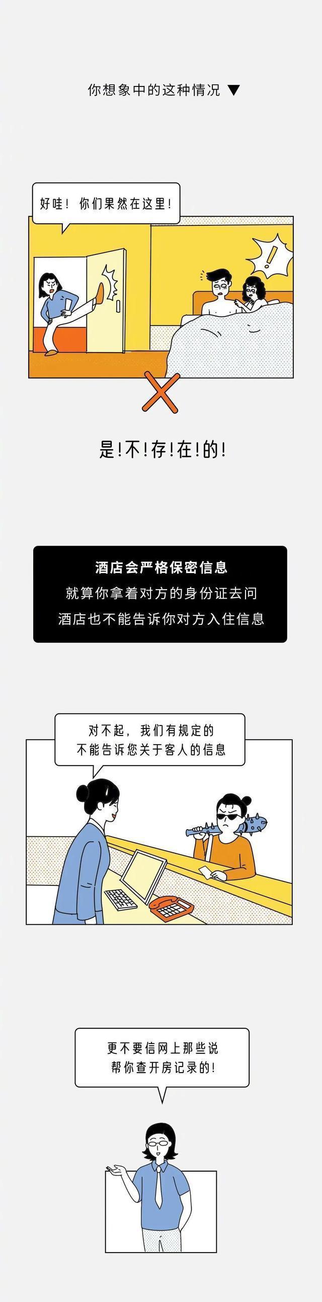 你去酒店开房的记录，多少人会看到？看完你还敢去吗？