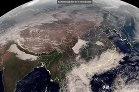 印度超强雾霾笼罩，是我国大范围雨雪前兆？分析：暴雨暴雪快来了图片