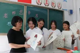 这是要把老师送走？学生送老师“奇葩”蛋糕，评论区叫人笑不活了图片