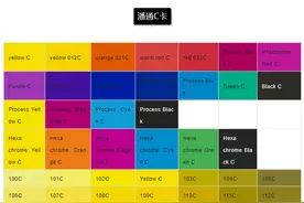 潘通色卡电子版（C卡）图片