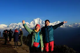 中国大妈徒步喜马拉雅山南脉二、尼泊尔挑战图片