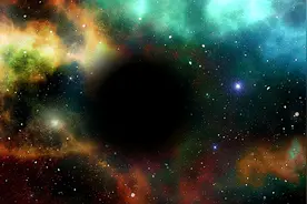 在黑洞里，人们能找到有关宇宙暗物的成因吗？图片