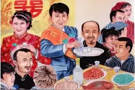 沧州东部乡俗之坐席图片