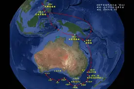 澳大利亚求锤得锤，055环绕澳洲一圈，原来两年前就“定下”了图片