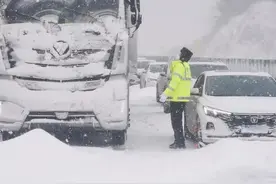 出行注意！西安周边多条高速管制，我省这些路段受降雪影响→图片