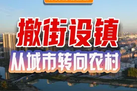 撤街设镇，预示着啥？图片