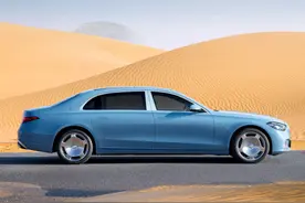 新车 | 梅赛德斯-迈巴赫S级MANUFAKTUR匠心高定瓷器蓝官图发布图片