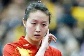 国乒女神白杨的人生路：5岁开始打乒乓球图片