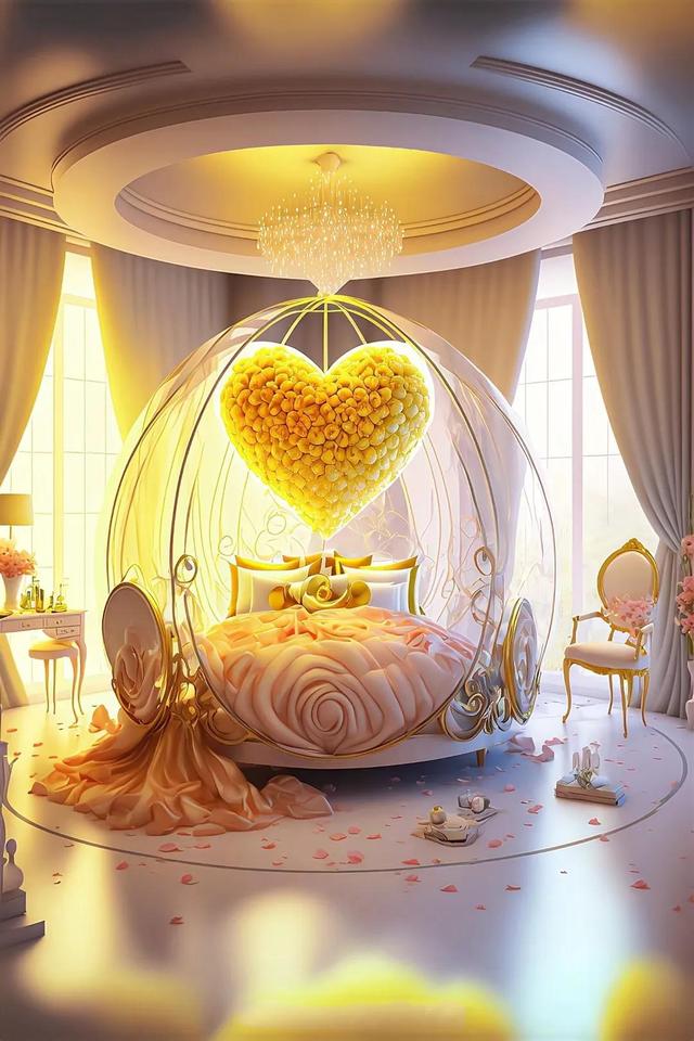 梦幻小屋，属于公主的房间