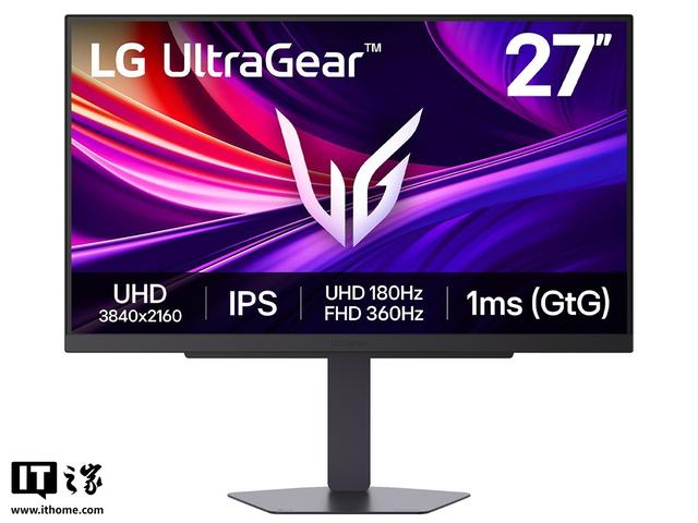 2999元LG“27G810A”27英寸显示器首销