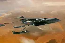 解放军警告不是开玩笑，运油-20亮相台海前线，规模出乎美军意料图片