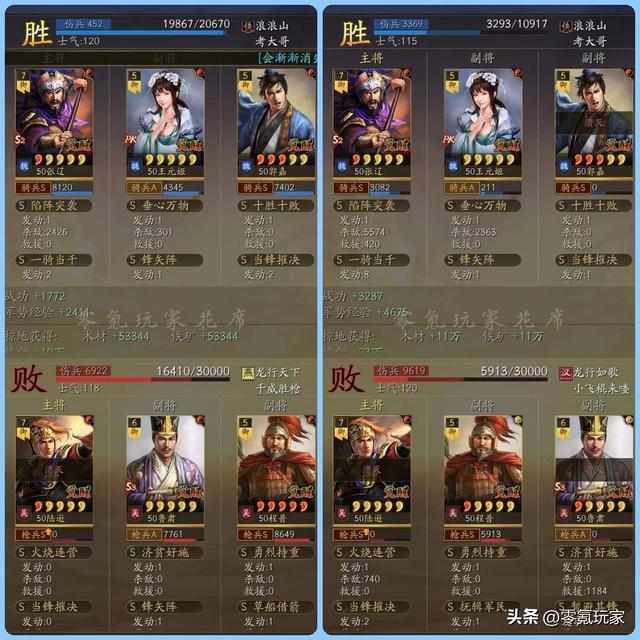 三国志战略版：真·爆头骑，1红张辽打架，不用曹操，不怕缴械