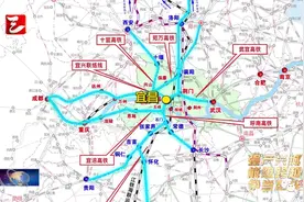 宜昌高铁，“米”字网来了！图片