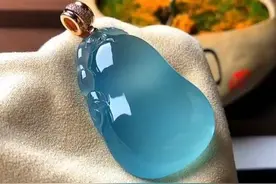 天空蓝翡翠成新晋网红，把老蓝水都比下去了，两者谁更胜一筹？图片