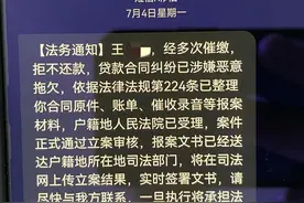 【百日行动】法务通知“欠款已立案”，全网公布“列入失信”，请不要慌张图片