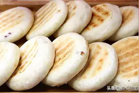 家常发面糖饼这样做才好吃，没有难度，外香里软，凉了不硬，真香图片