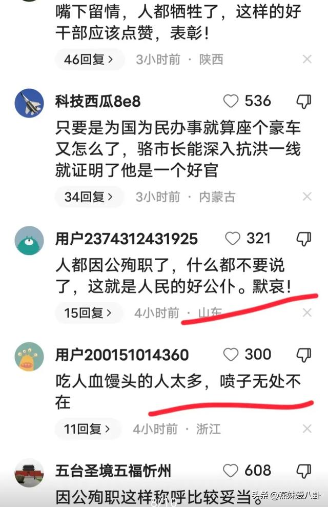 抗洪牺牲副市长乘坐70万豪车被喷，知情人：车是舒兰首富杨总借的